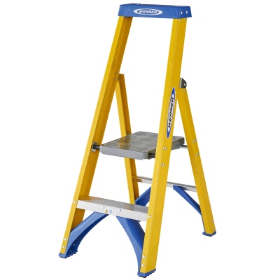 Werner GRP Platform Stepladder